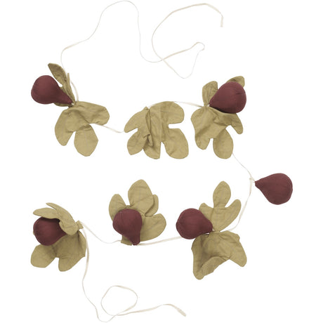 Ferm Living Mauve/Green Figs Garland
