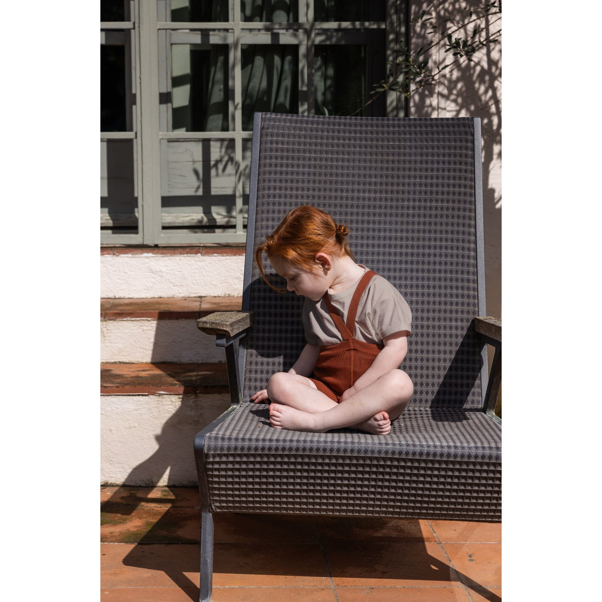 Silly Silas Cinnamon Shorty Tights With Braces