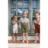 Silly Silas Cinnamon Shorty Tights With Braces