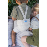 Silly Silas Olive Striped Shorty Tights With Braces