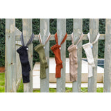 Silly Silas Olive Striped Shorty Tights With Braces