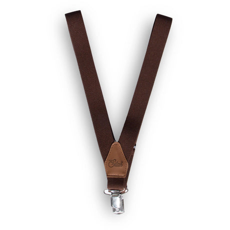 Silly Silas Chocolate Brown Kids' Braces