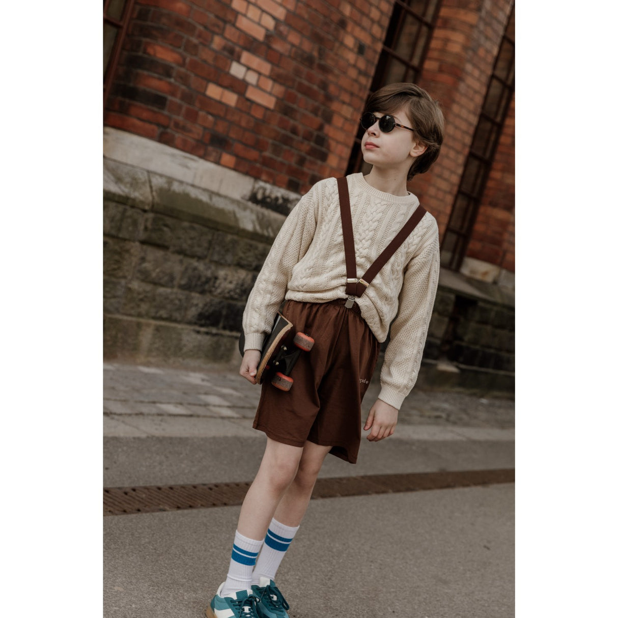 Silly Silas Chocolate Brown Kids' Braces