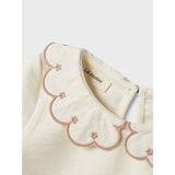 Lil'Atelier Coconut Milk Misty Rose Nmffundo Ss Slim Top Lil