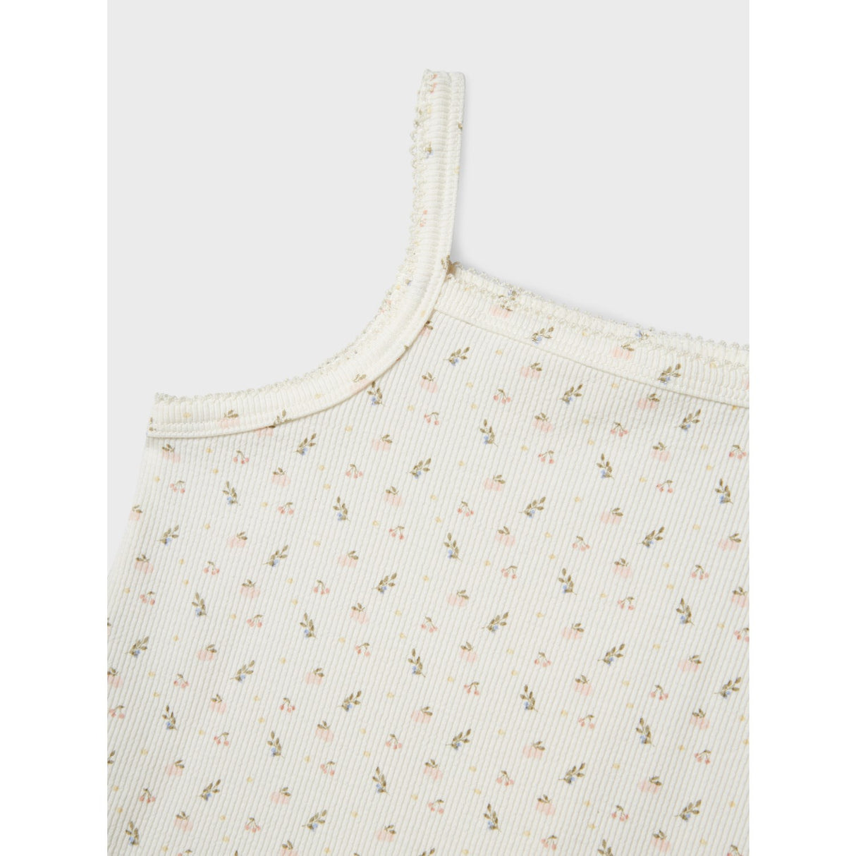 Lil'Atelier Coconut Milk Nmfgago Kur Loose Strap Top Lil