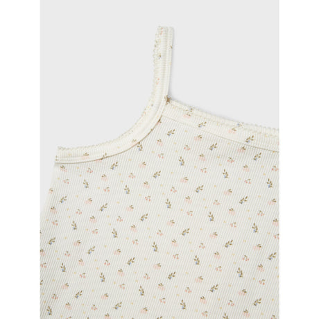 Lil'Atelier Coconut Milk Nmfgago Kur Loose Strap Top Lil