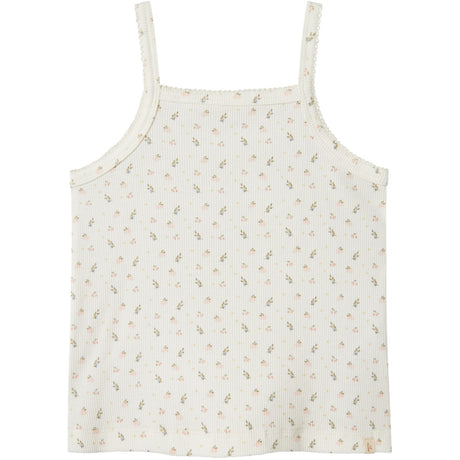 Lil'Atelier Coconut Milk Nmfgago Kur Loose Strap Top Lil