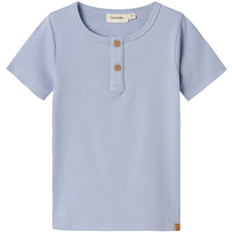 Lil'Atelier Zen Blue Nmmlalo Taj Ss Slim Top Lil