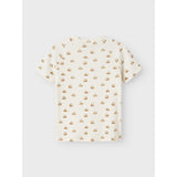 Lil'Atelier Coconut Milk Boat Nmmlavo Eni Ss Slim Top Lil