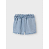 Lil'Atelier Medium Blue Denim Nmfholly Loose Dnm Shorts 2088-Sv H Lil
