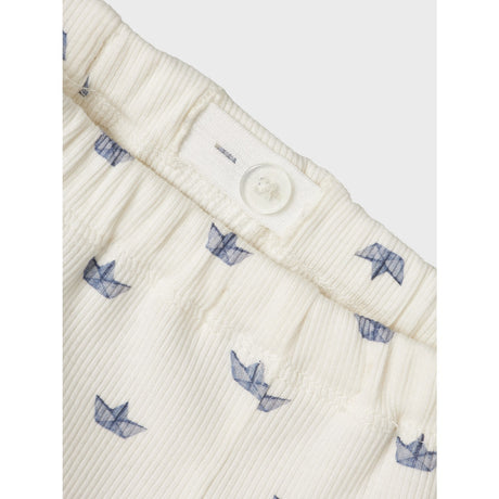 Lil'Atelier Coconut Milk Paper Boat Nbmlavo Eko Loose Pants Lil