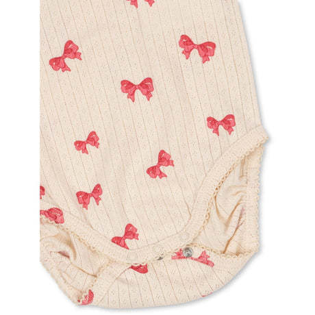 Konges Sløjd Rosia Bow Minnie Puff Sleeve Body Gots