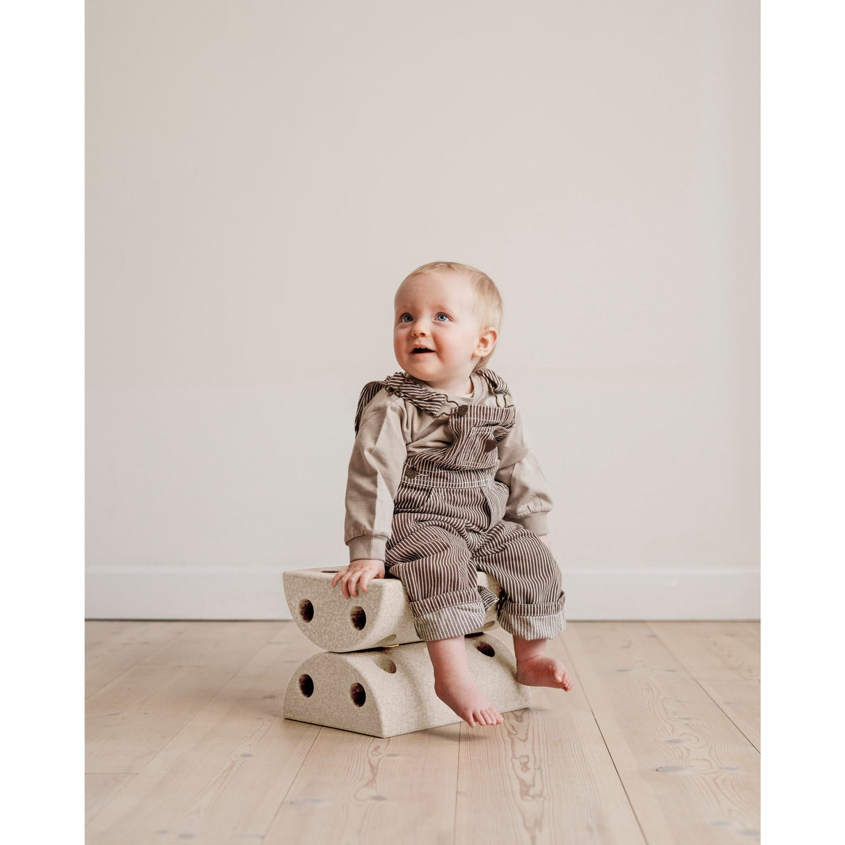 MODU Sand Grey / Honey Yellow Kids Stool