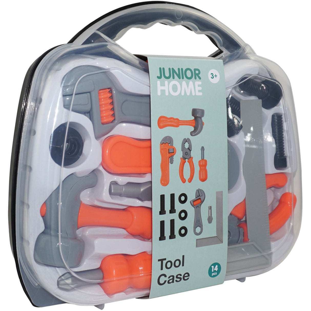 Junior Home Tool Case 14 Pcs