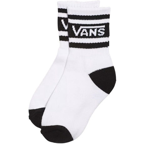 VANS White/Black Drop V Crew Socks