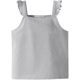 Name It Lucent White Nmfjijia Slim Short Strap Top Pb