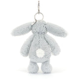 Jellycat Bashful Rabbit, Bobbie Jasmine Bag Charm