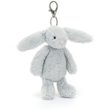Jellycat Bashful Rabbit, Bobbie Jasmine Bag Charm