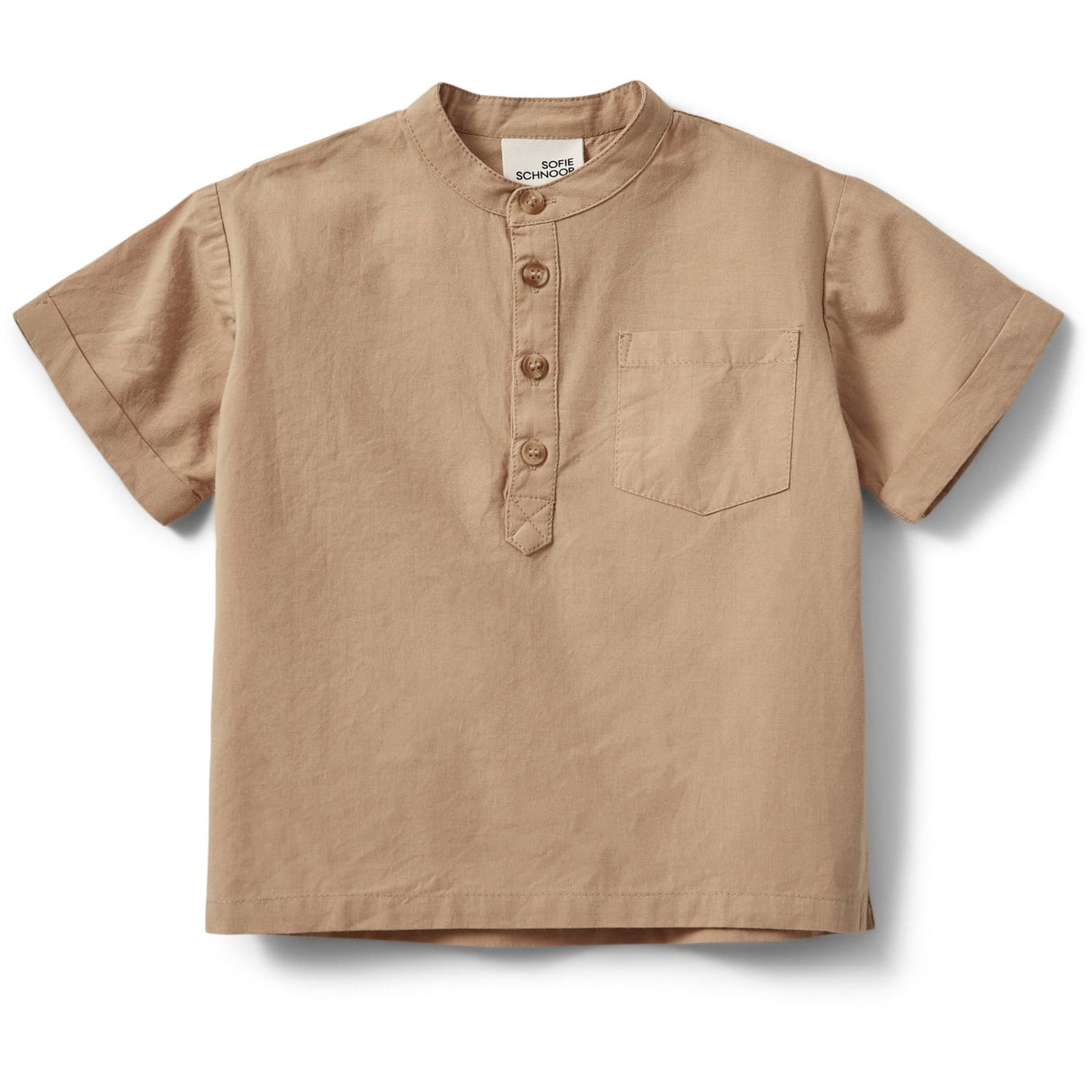 Sofie Schnoor Soft Brown Virgilsb Shirt