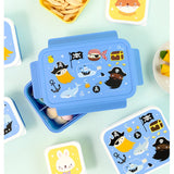 A Little Lovely Company Pirates Bento Lunch Box