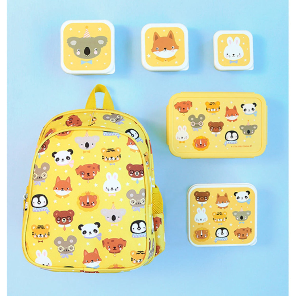 A Little Lovely Company Animal Friends Backpack
