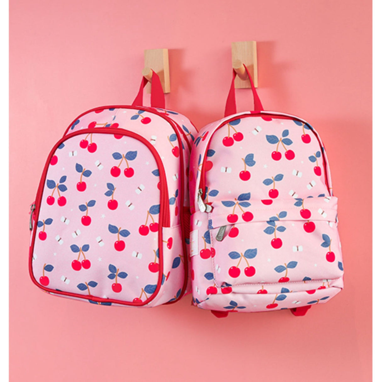 A Little Lovely Company Cherries Small Backpack