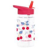 A Little Lovely Company Cherries Water Bottle