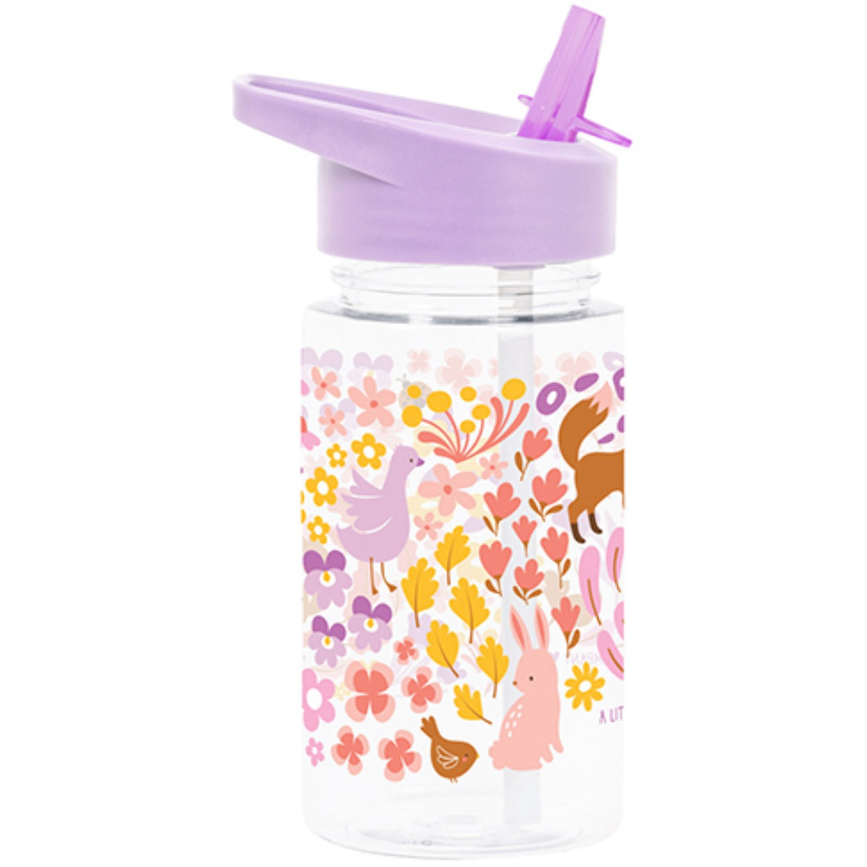 A Little Lovely Company Flower Garden Water Bottle