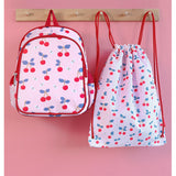 A Little Lovely Company Cherries Gym Bag