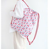 A Little Lovely Company Cherries Gym Bag