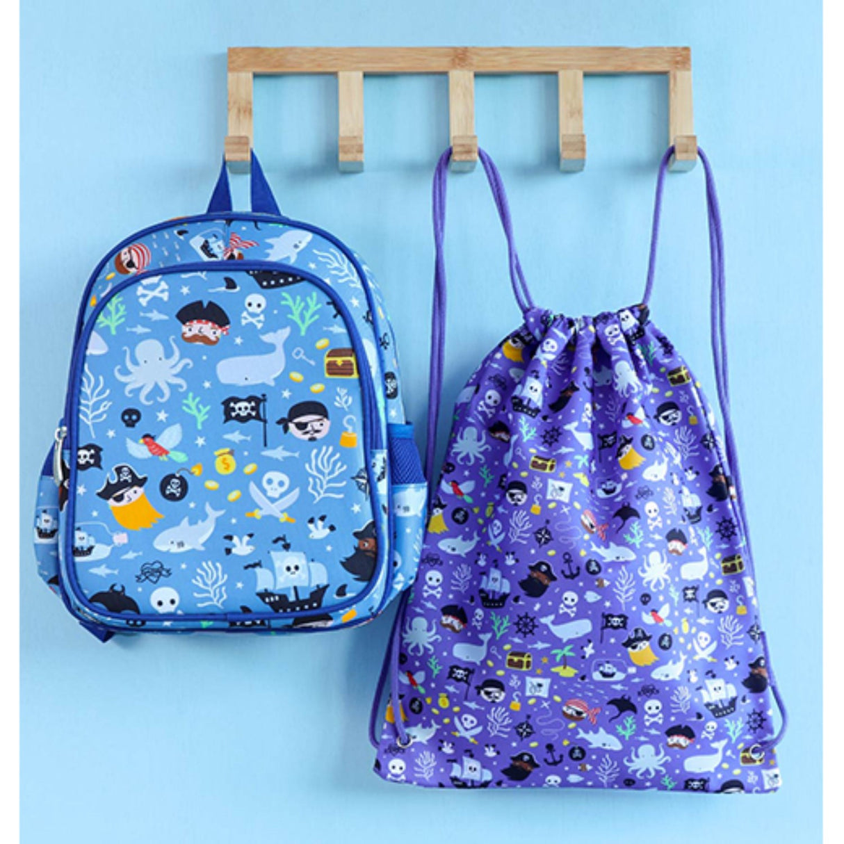 A Little Lovely Company Pirates Gym Bag