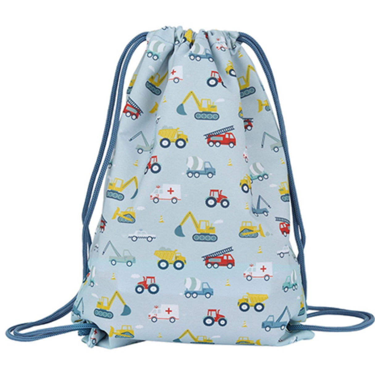 A Little Lovely Company Vehicles Gym Bag