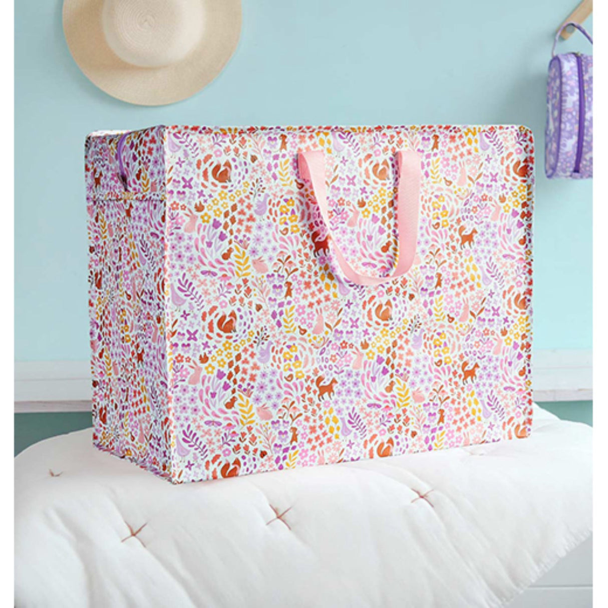 A Little Lovely Company Flower Garden XL Storage bag