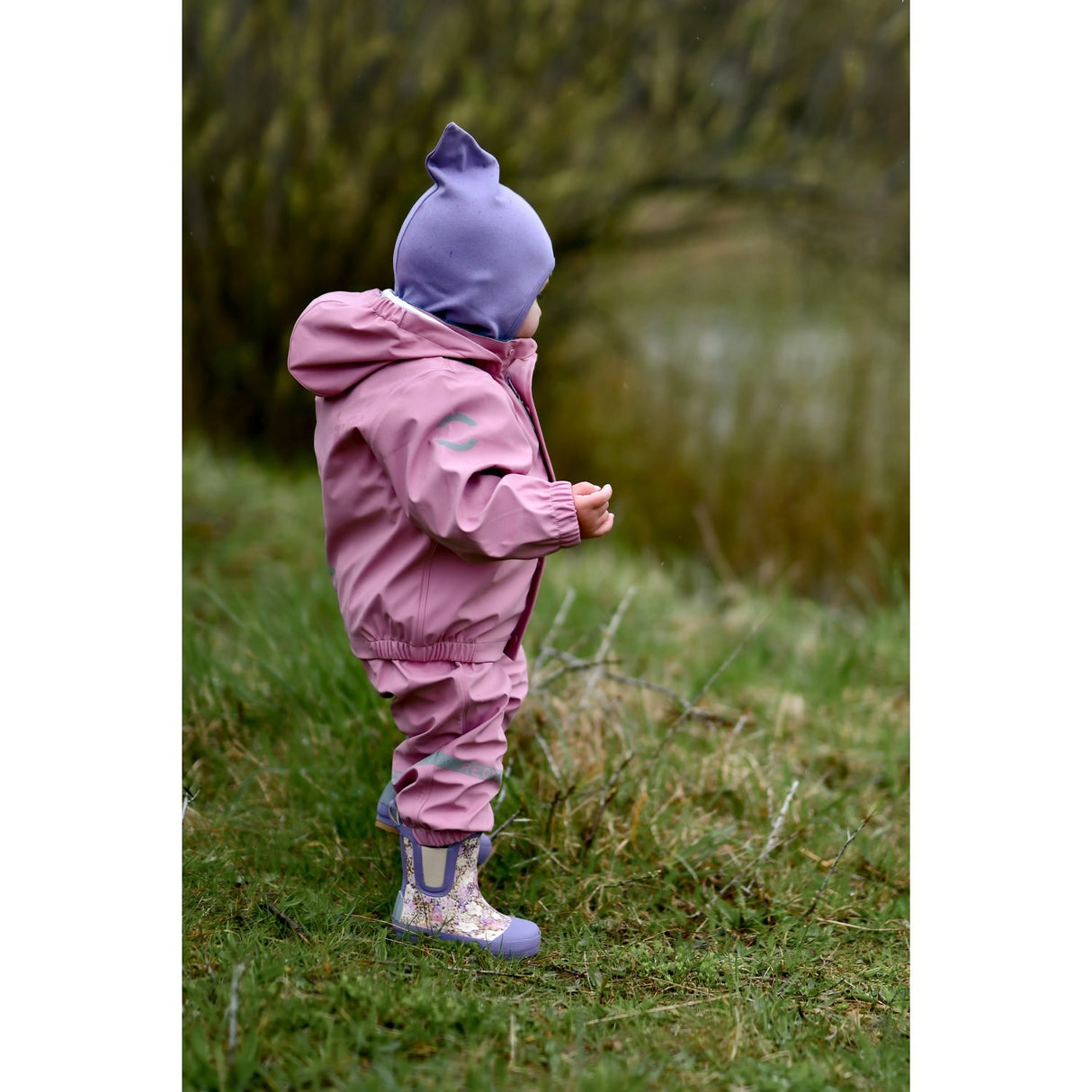 Mikk-Line Dusk Wellies Short AOP