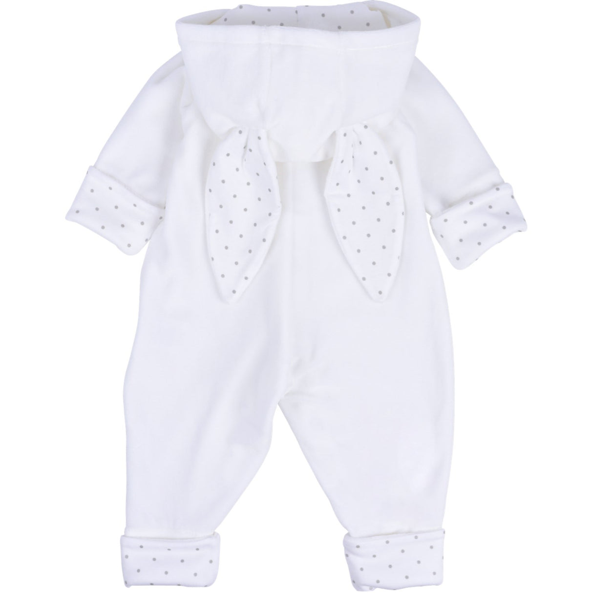 Livly White Plush Bunny Overall
