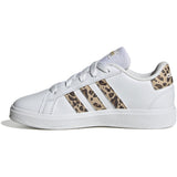 adidas Originals Ftwr White/Magic Beige/Matte Gold Grand Court 2.0 K Sneakers