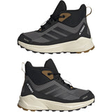 adidas Originals Grey Six/Core Black/Bronze Strata Terrex Trailmaker 2 Mid Cp K Shoe