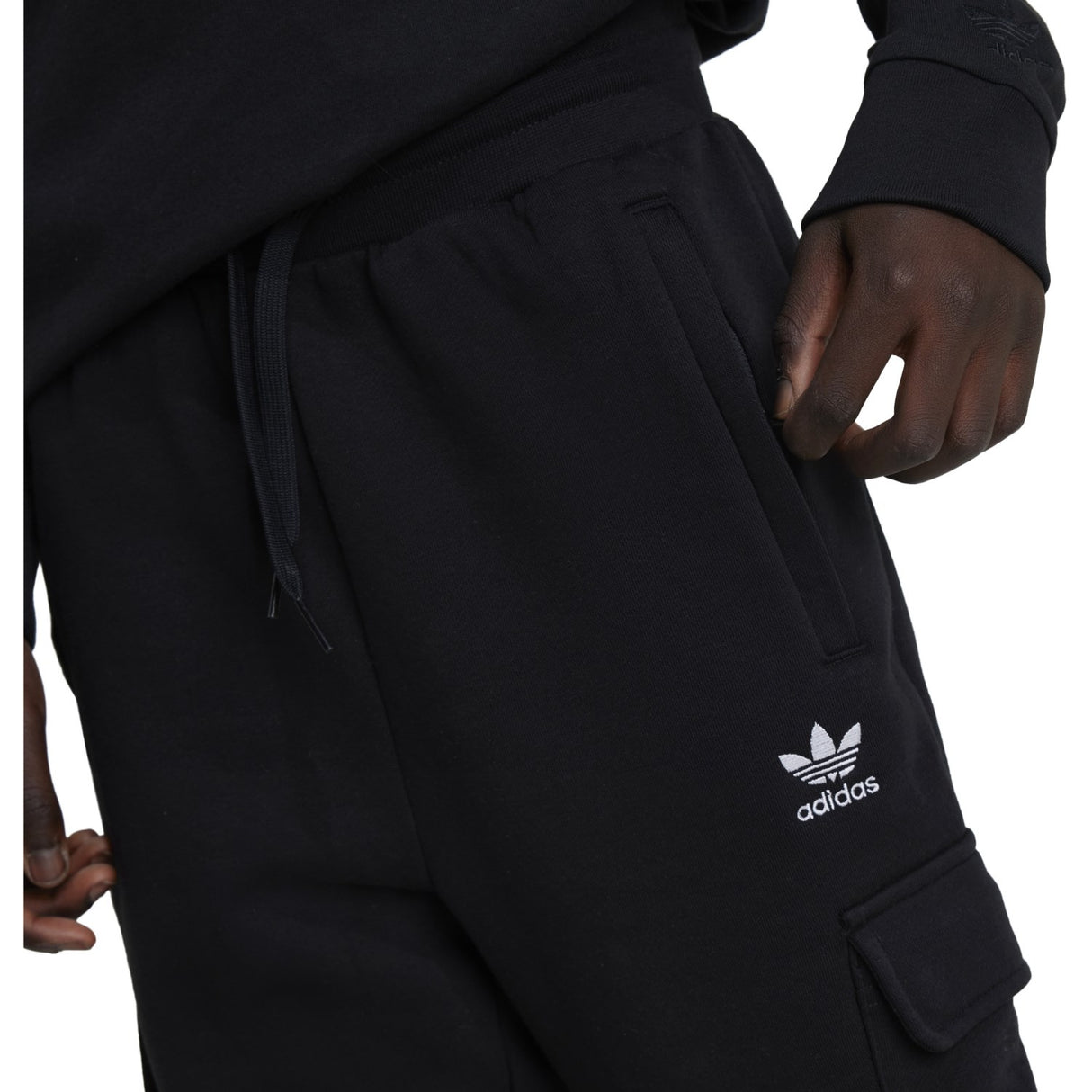 adidas Originals Black Fleece Cargo P Pants