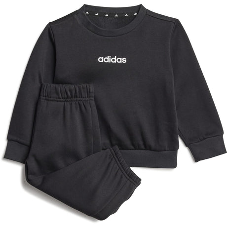 adidas Originals Black/White I Lin Fl Jog Sweat Set