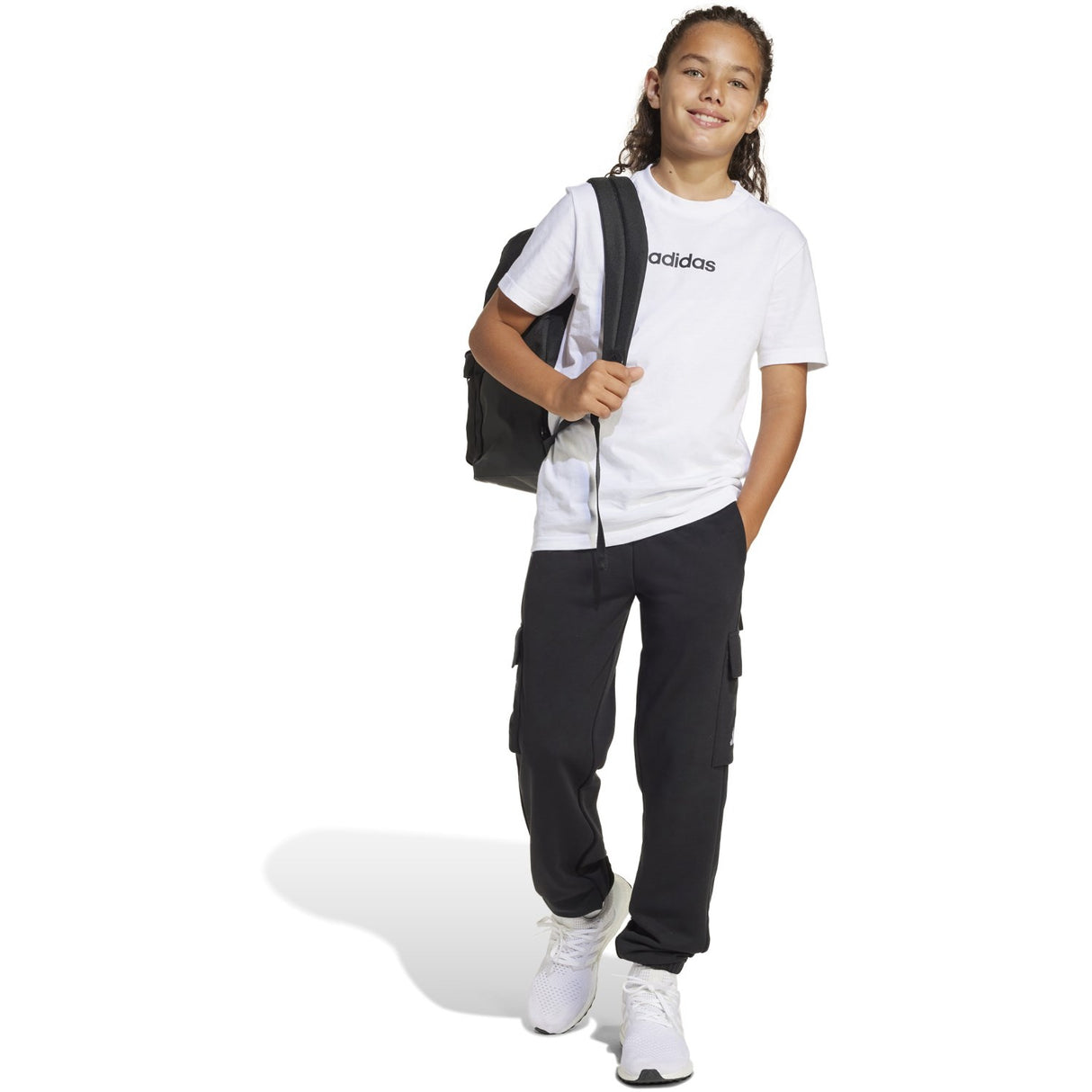 adidas Originals Black/White J Sl Ft C Pt Pants