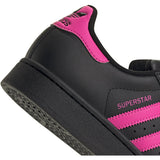 adidas Originals Core Black/Lucid Pink/Core Black Superstar Ii J Sneakers