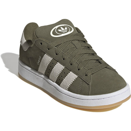 adidas Originals Medium Dark Khaki/Off White/Ftwr White Campus 00S J Sneakers