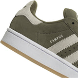 adidas Originals Medium Dark Khaki/Off White/Ftwr White Campus 00S J Sneakers