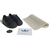 adidas Originals Core Black/Core Black/Preloved Violet Superstar Led Lights Cf El C Sneakers