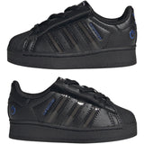 adidas Originals Core Black/Core Black/Preloved Violet Superstar Led Lights Cf El I Sneakers