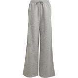 adidas Originals Medium Grey Heather/White Wide Leg Pants