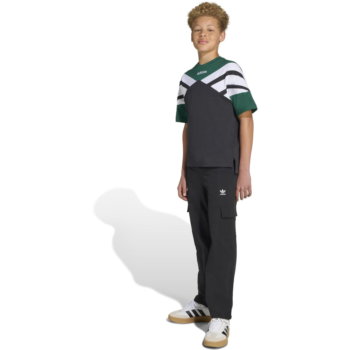 adidas Originals Black/White Oh Woven Cargo Pants