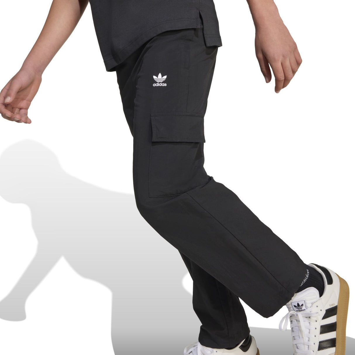 adidas Originals Black/White Oh Woven Cargo Pants