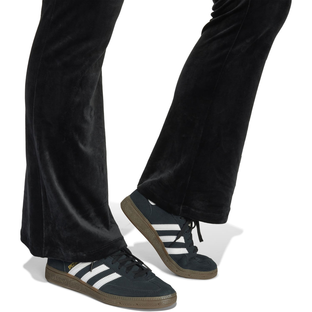 adidas Originals Black/White Velour Pants
