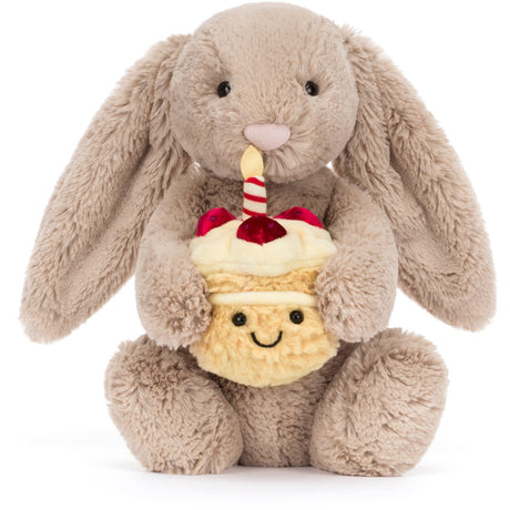 Jellycat Bashful Rabbit with Layer Cake 31 cm